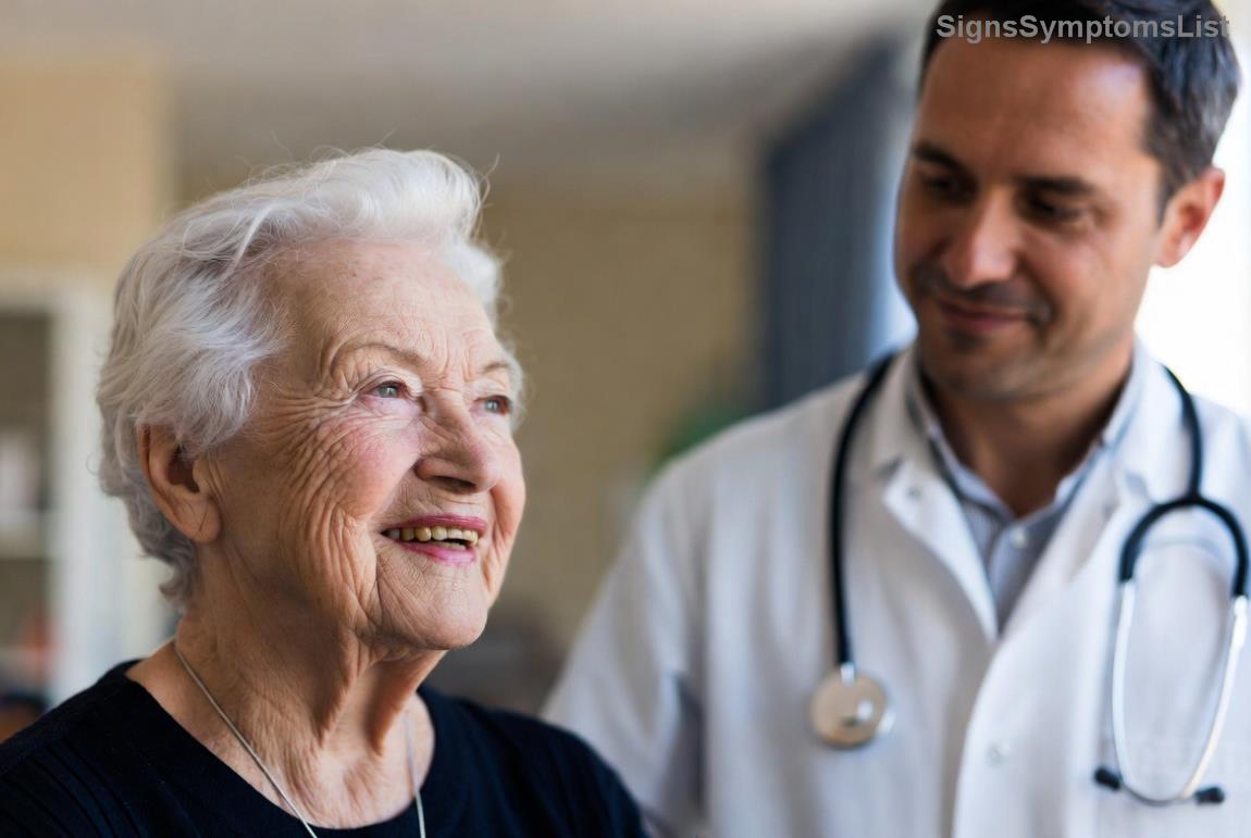 Supportive partner comforting during prostate cancer recovery, emphasizing emotional connection