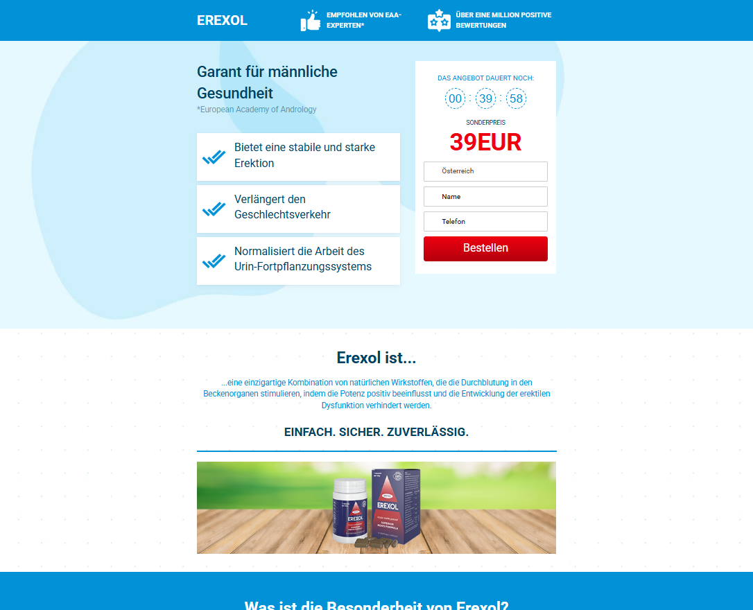 Erexol Produktbild