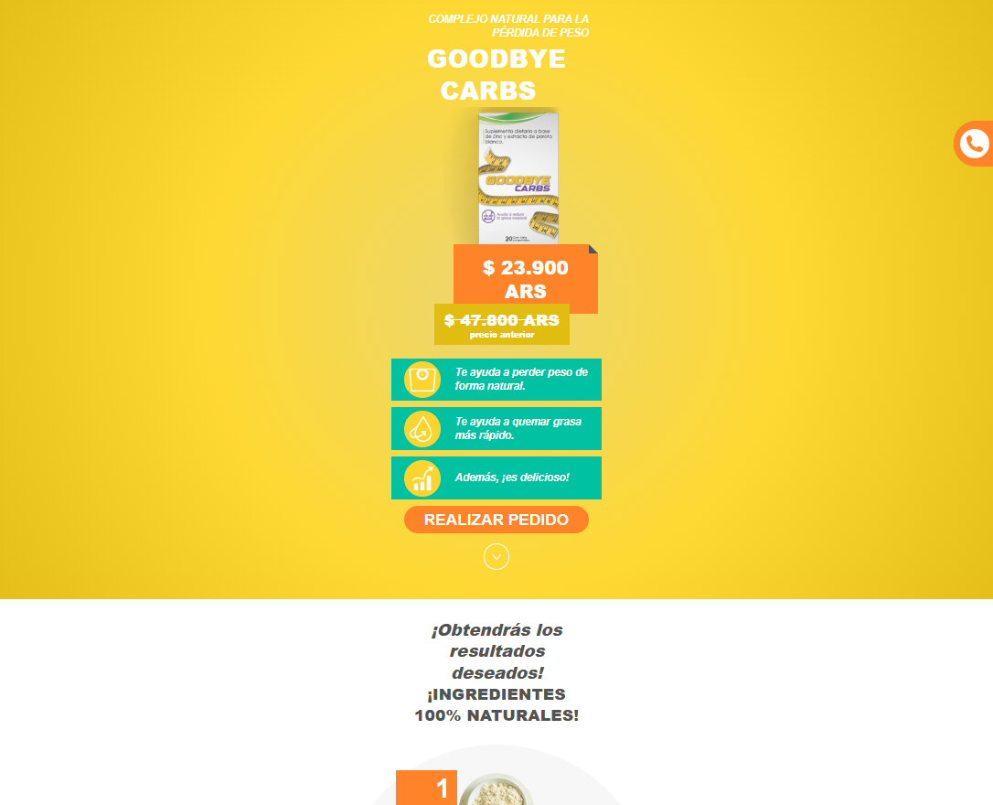 Imagen de Goodbye Carbs original