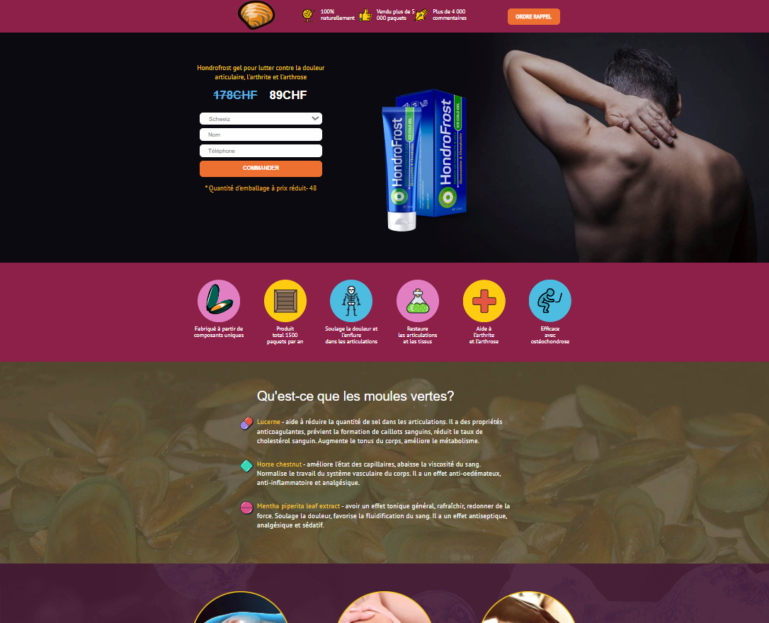 Hondrofrost Produktbild