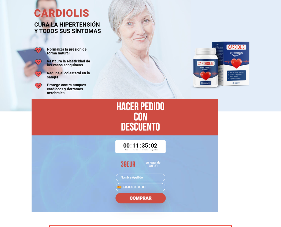 Imagen de Cardiolis para salud cardiovascular