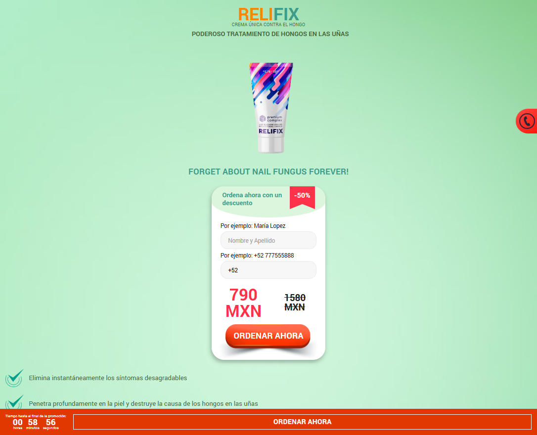 Imagen de Relifix en México