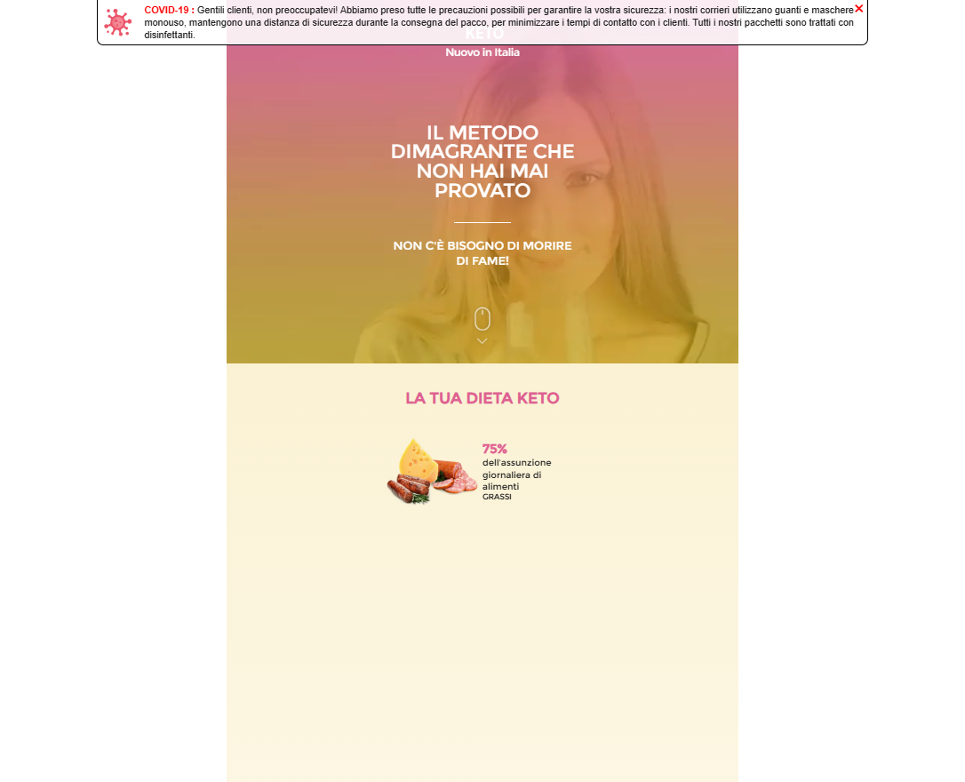 Immagine prodotto Keto