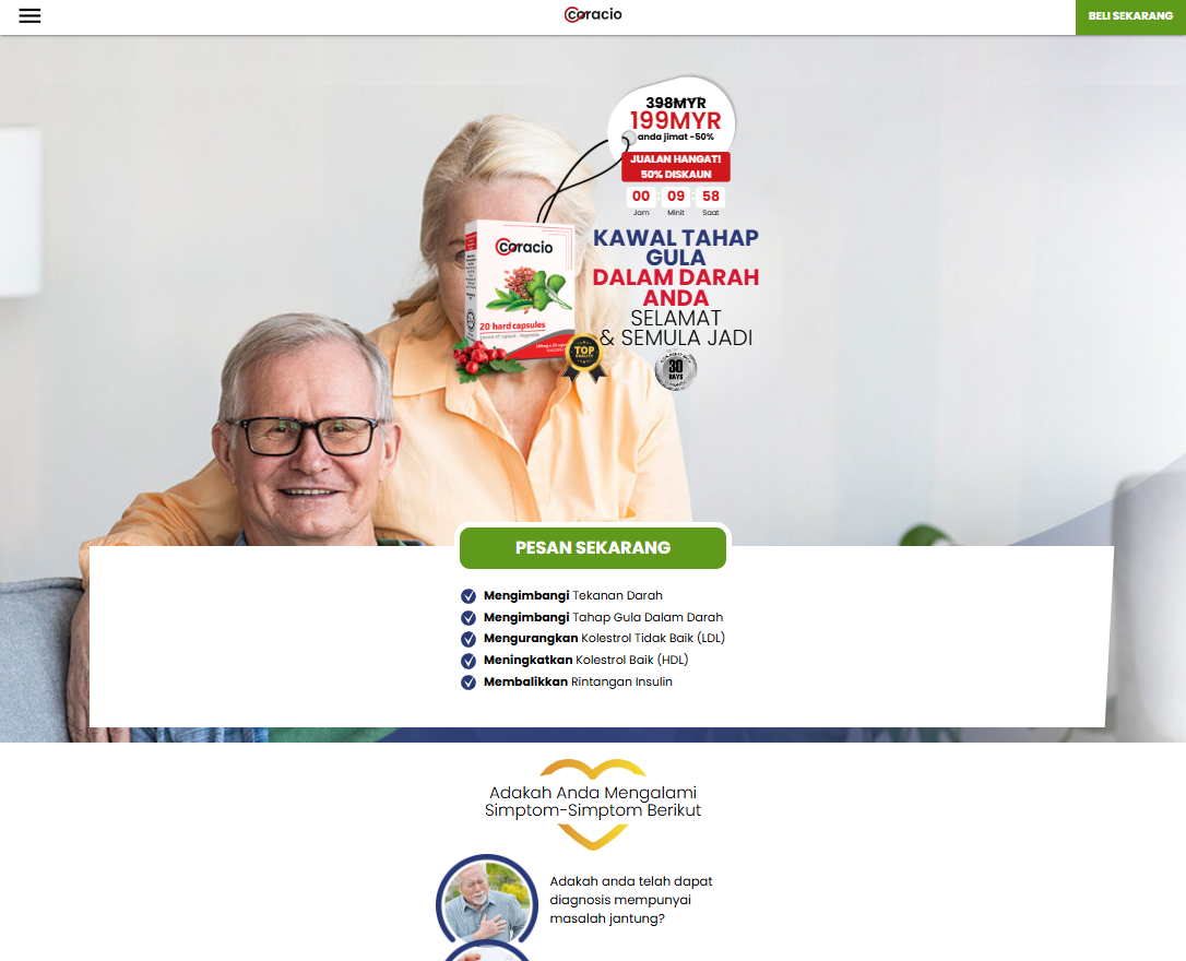 Gambar produk Coracio diabetes