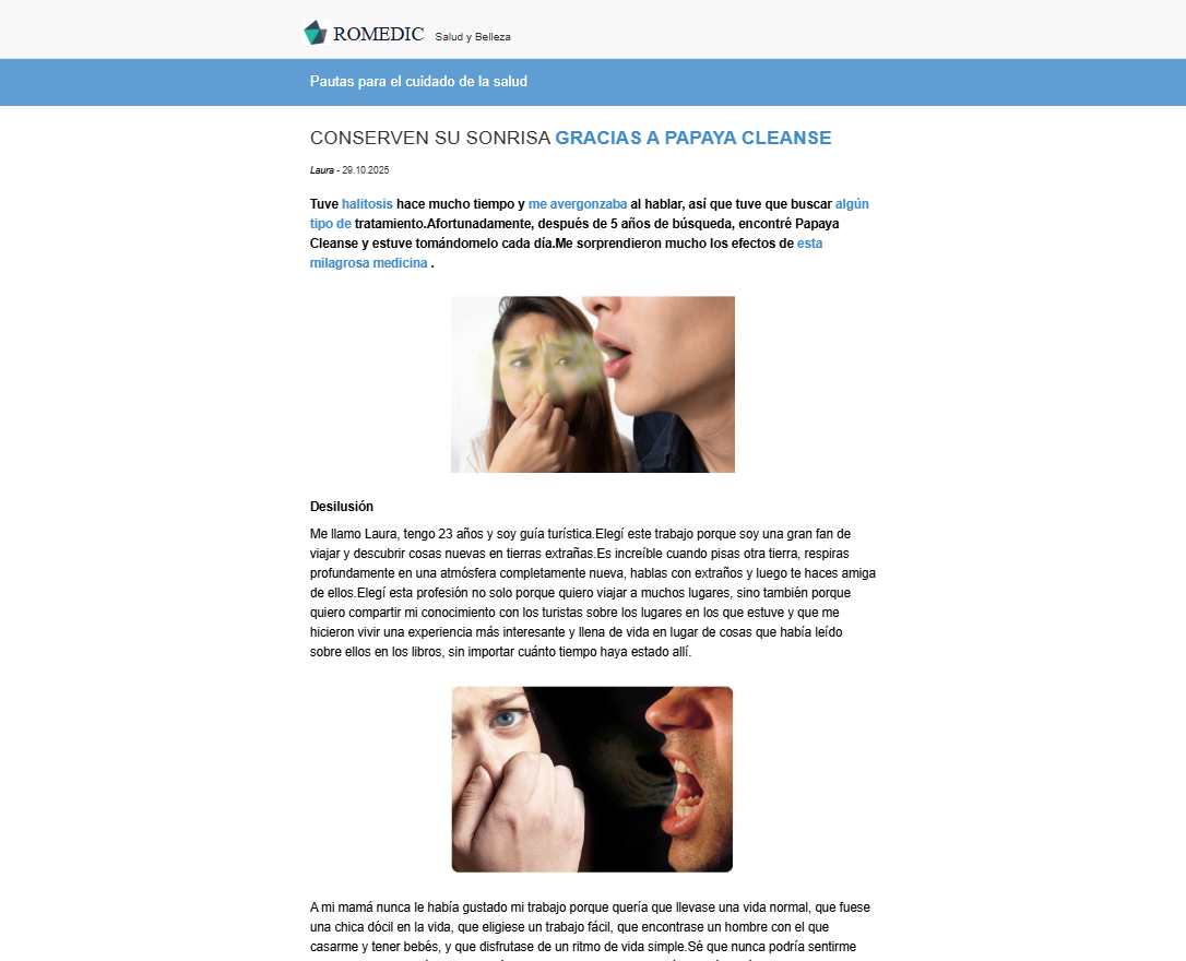 Imagen de Papaya Cleanse Stomach