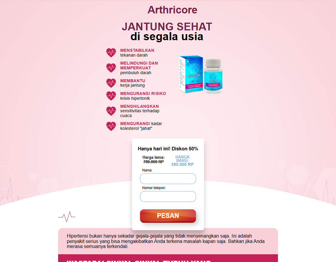 Gambar produk Arthricore