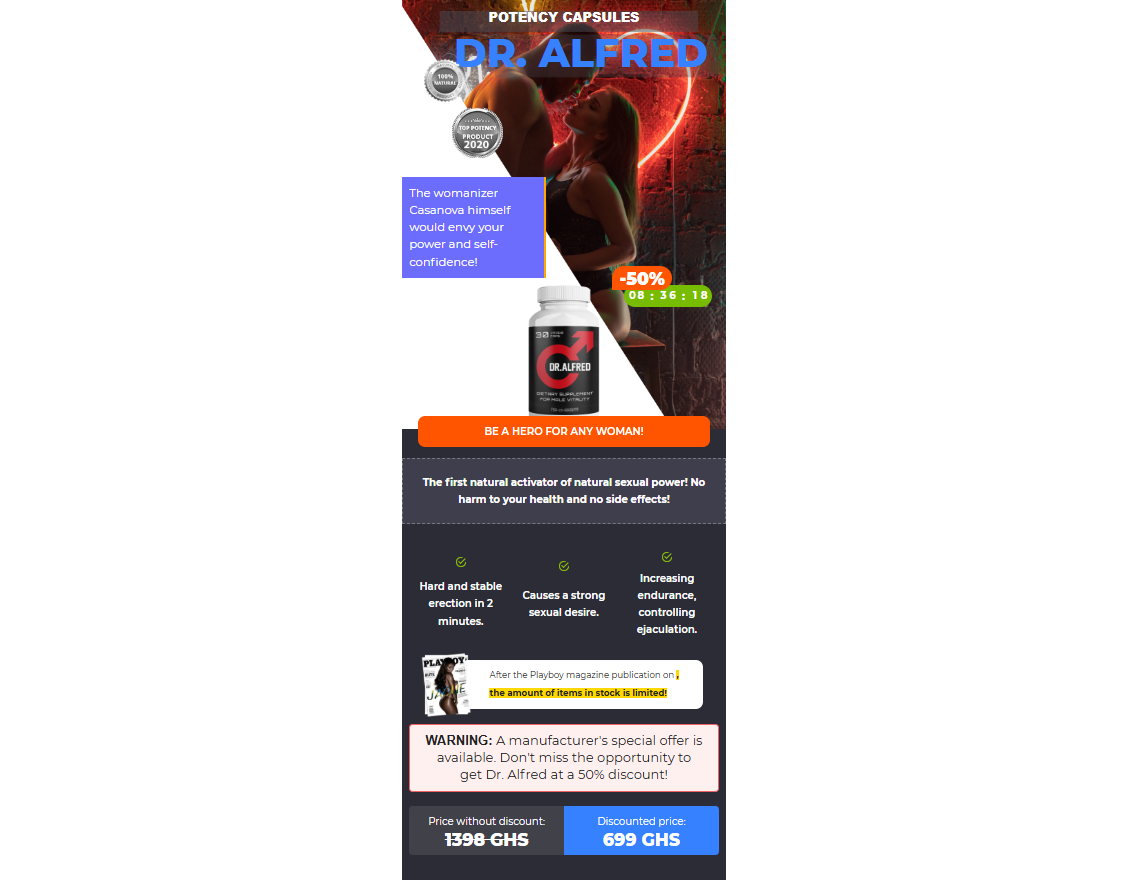 Dr. Alfred product overview