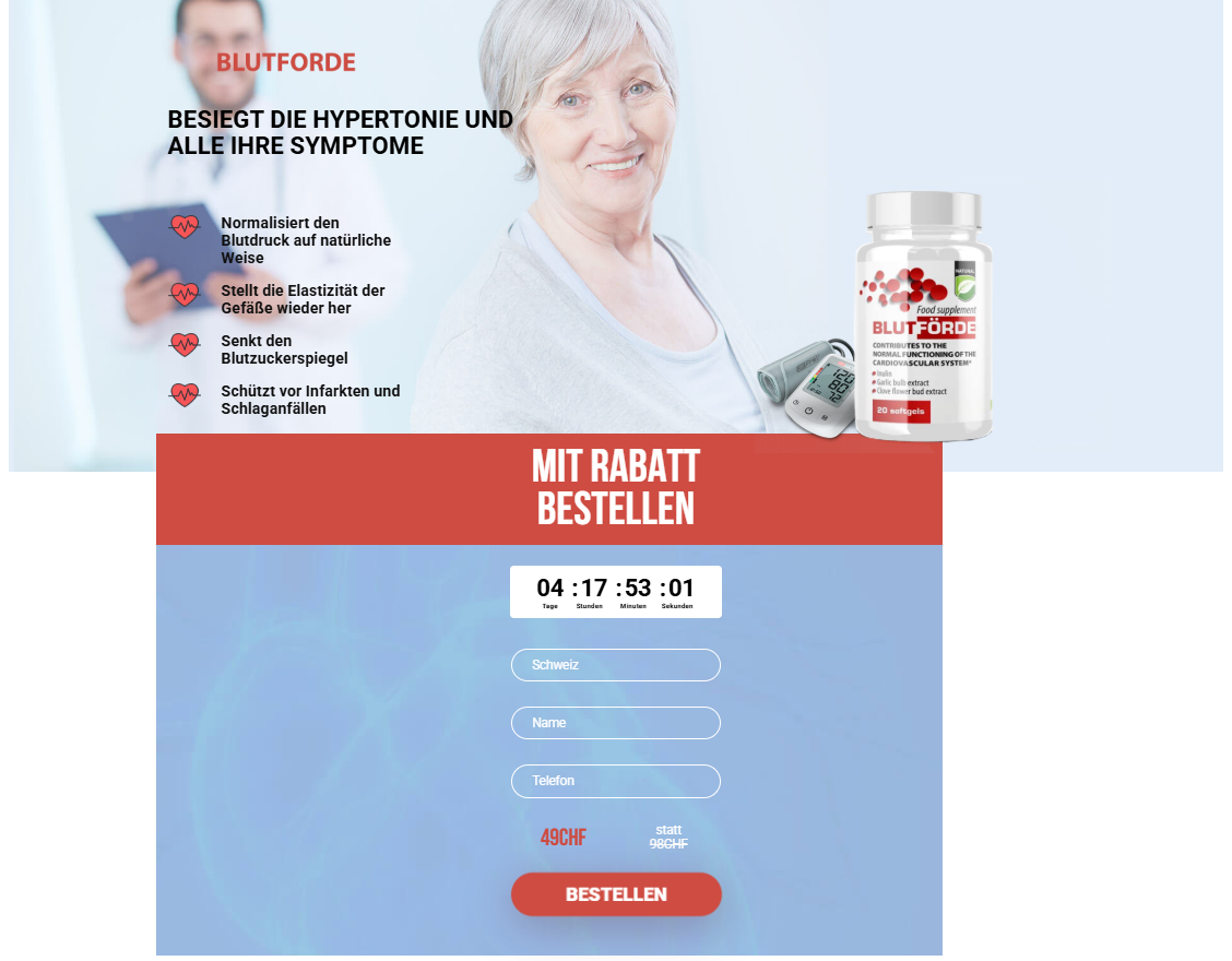 Blutforde Produktbild