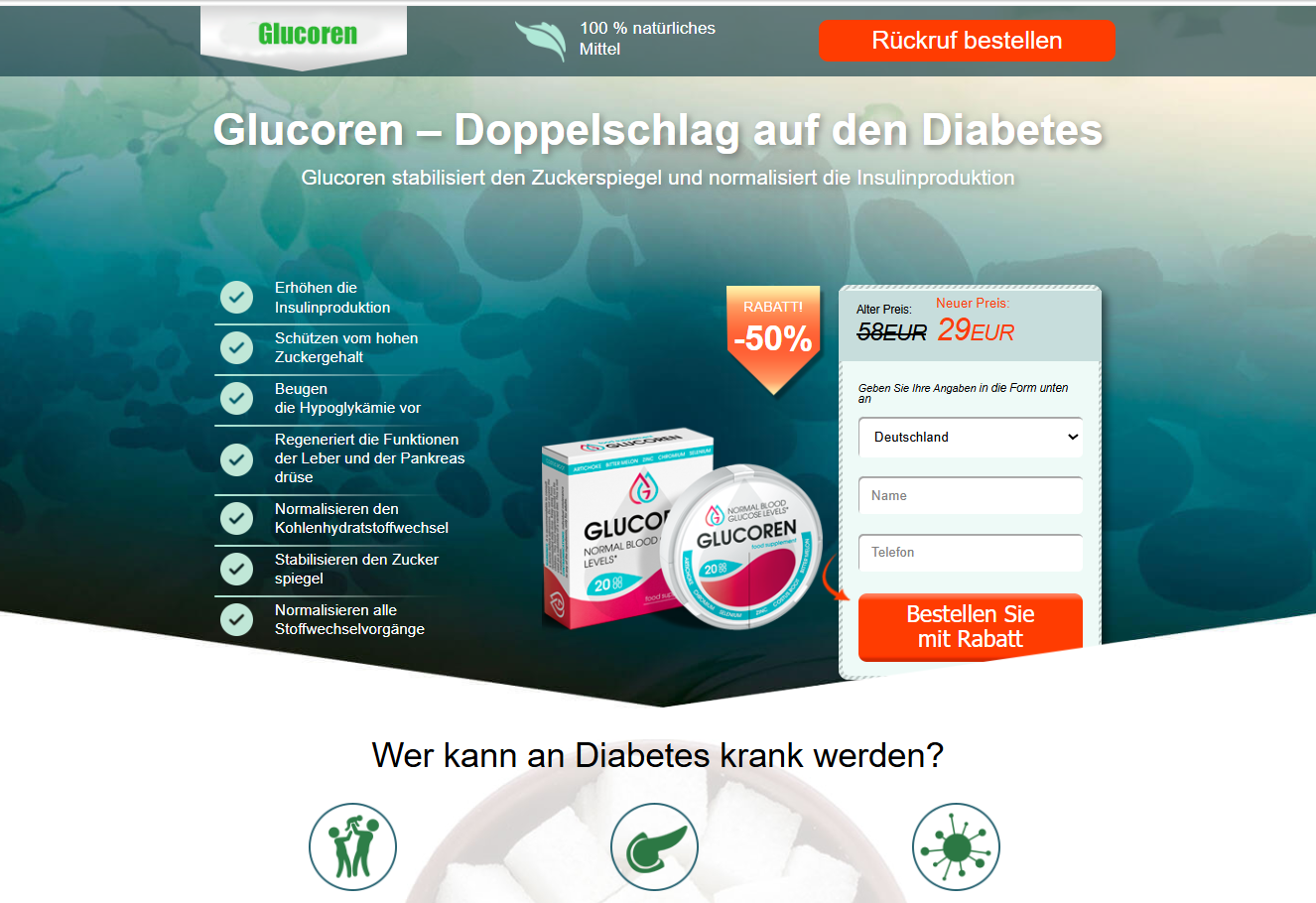 Glucoren Produktbild