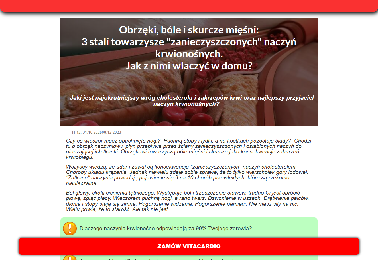 Vitacardio opakowanie