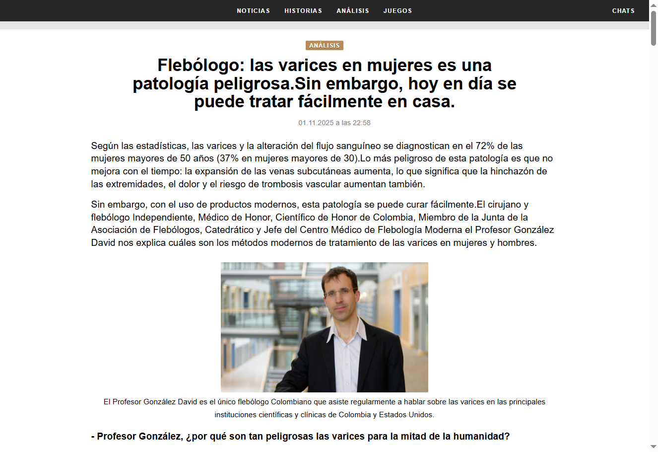 Imagen de Calmano Varicosis