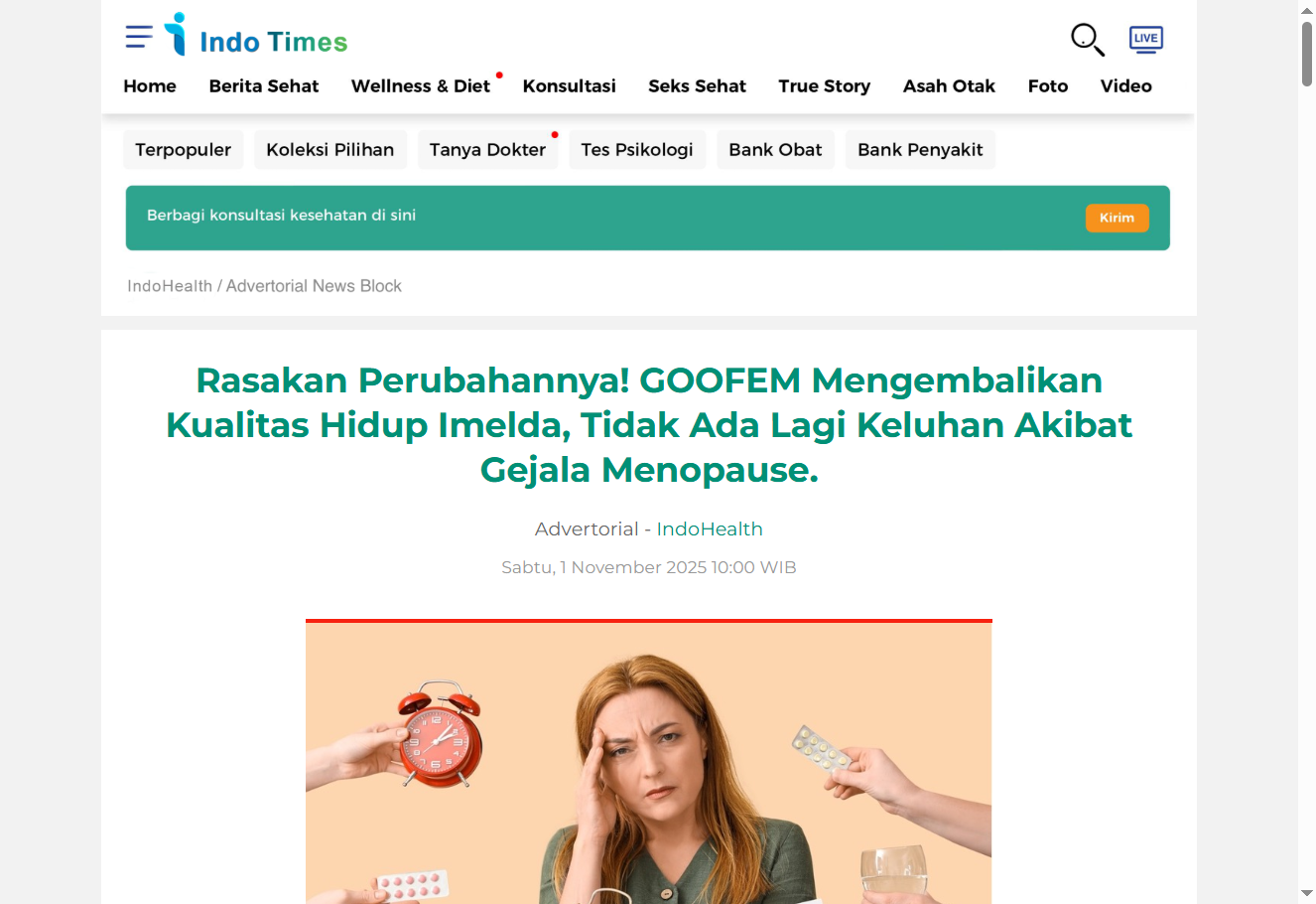 Gambar produk Goofem pertama