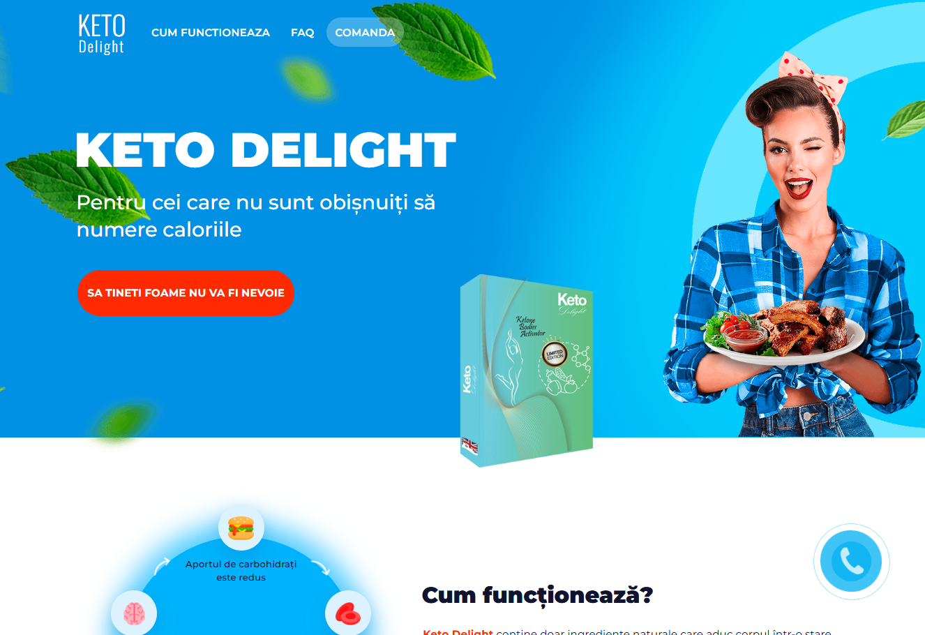 Imagine Keto Delight - Compoziție și beneficii