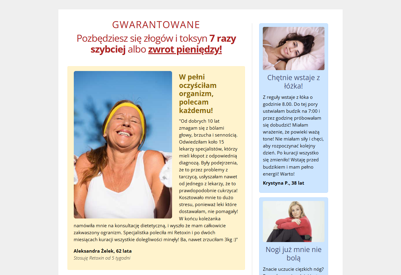 Produkt Retoxin - opakowanie