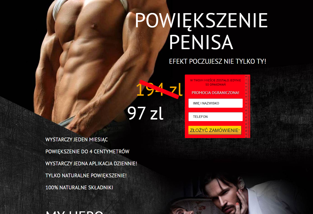 Produkt My Hero - opakowanie suplementu