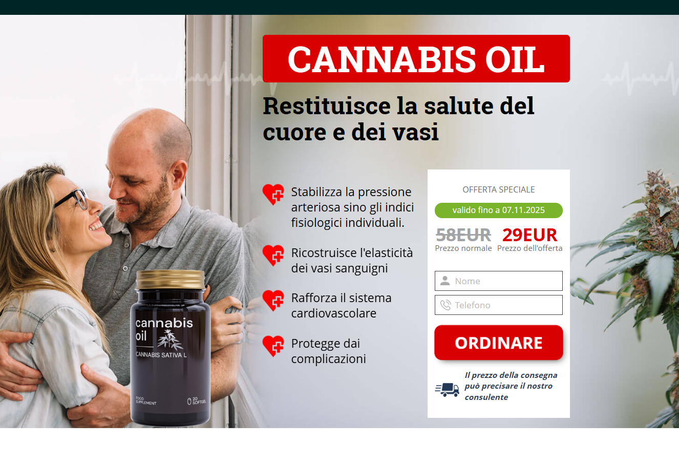 Immagine Cannabis Oil per Ipertensione