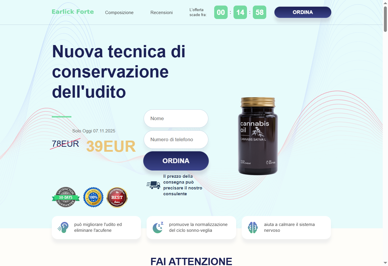 Immagine prodotto Cannabis Oil