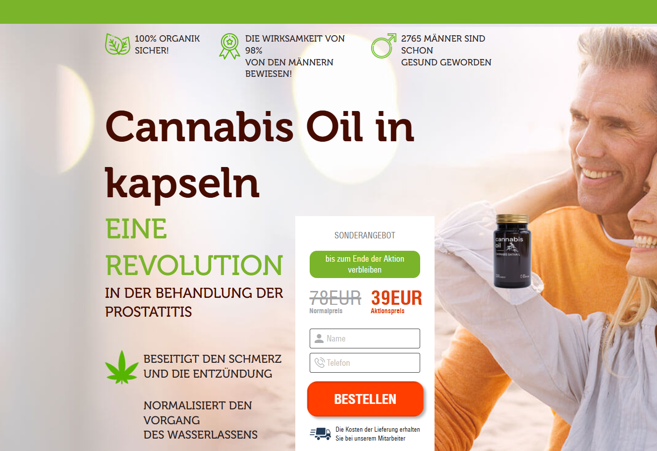 Cannabis Oil Produktbild