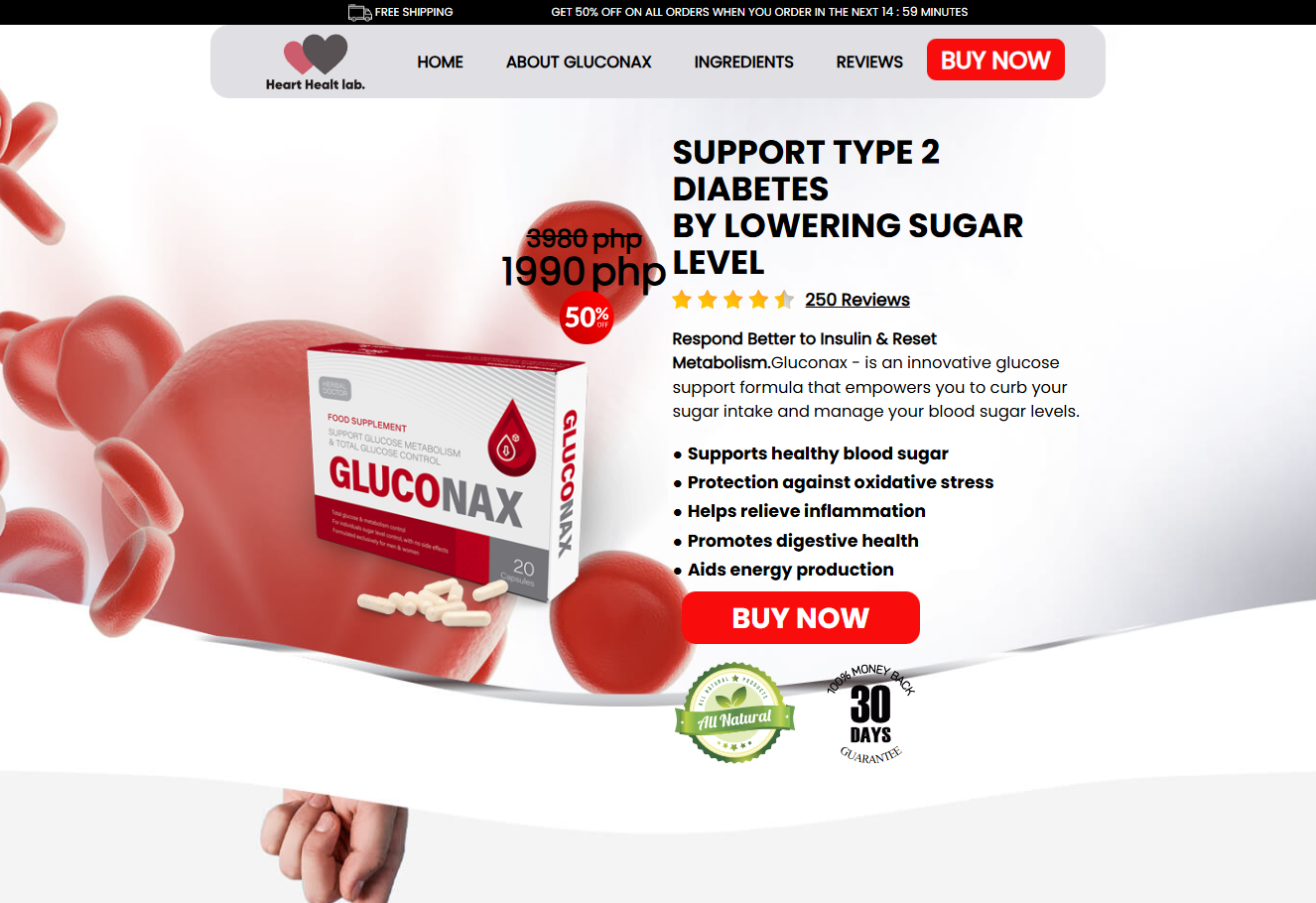 Gluconax product overview