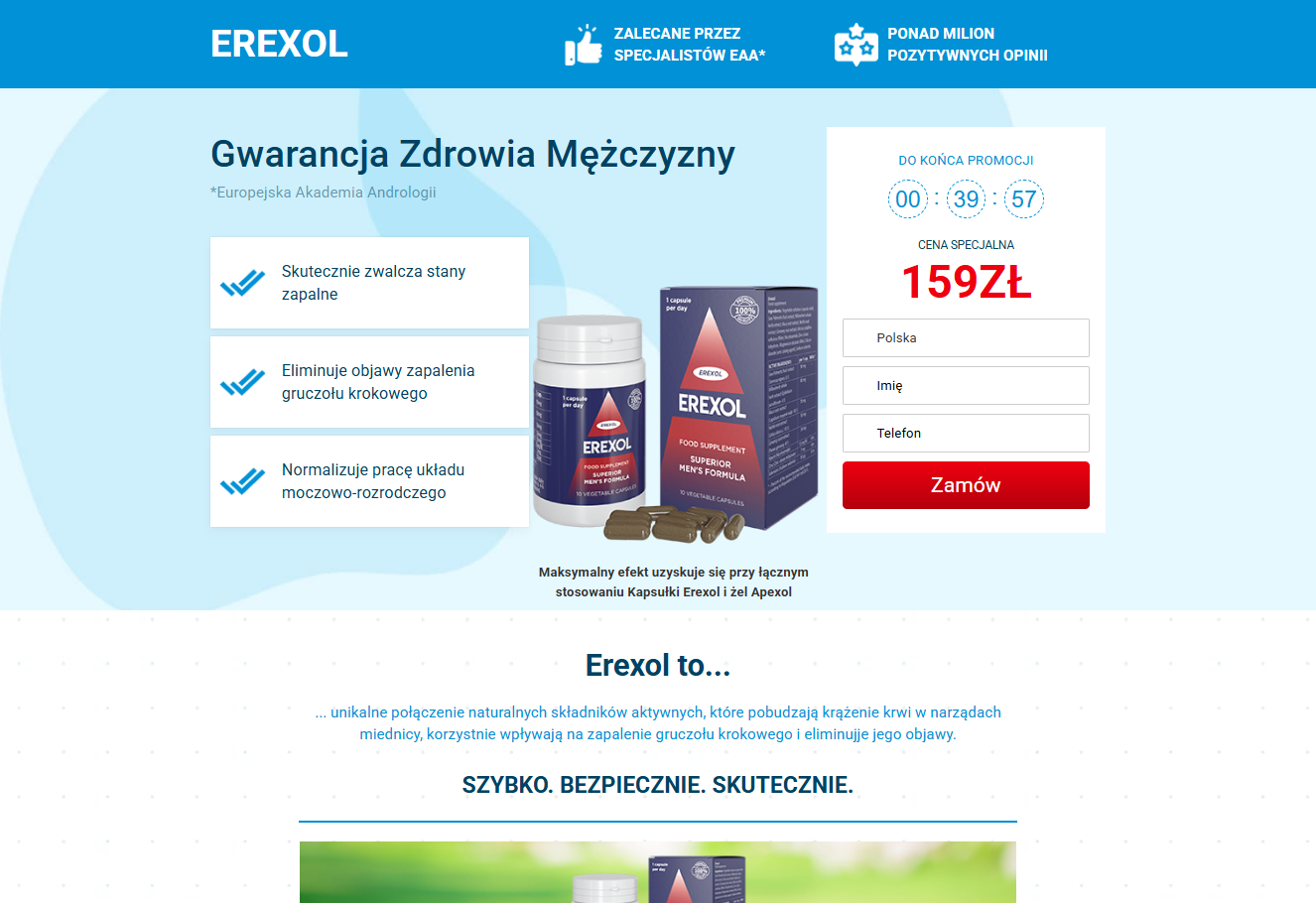 Erexol - suplement na potencję