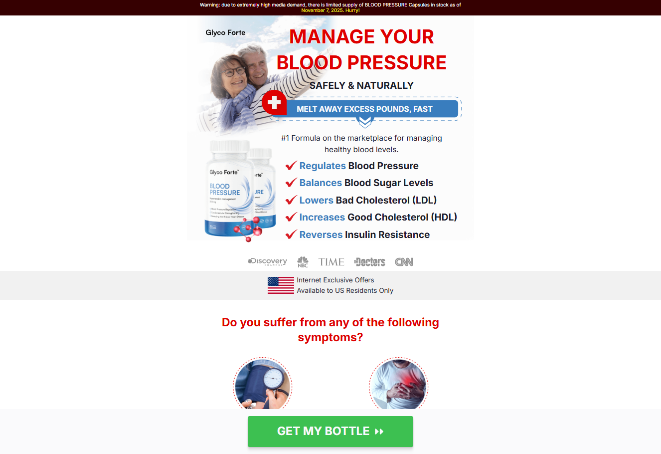 Blood Pressure Glyco Forte H product overview