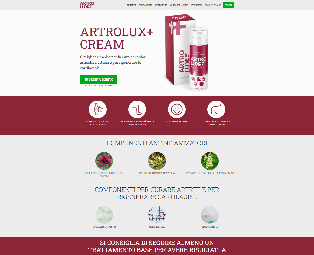 Immagine di Artrolux+ Cream
