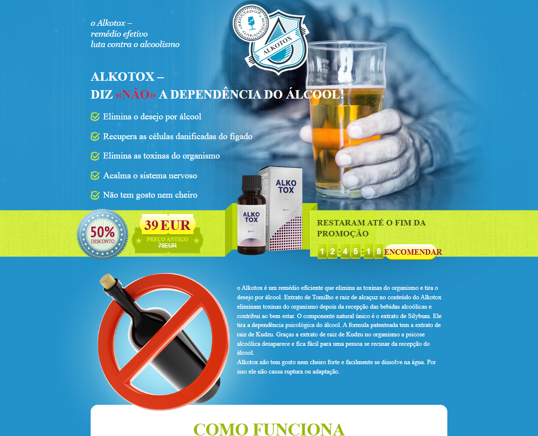 ALKOTOX original em Portugal