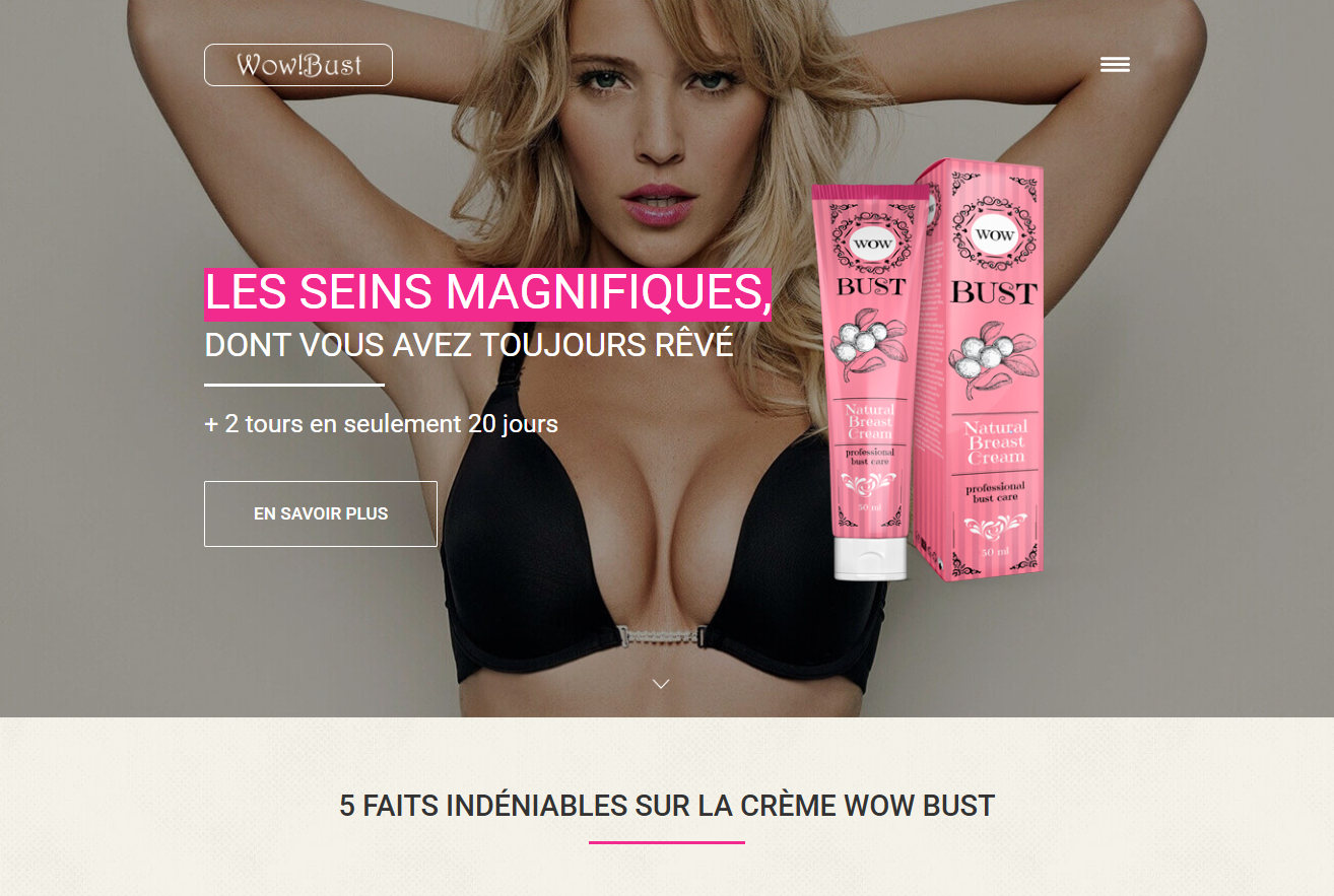 Wow Bust productoverzicht