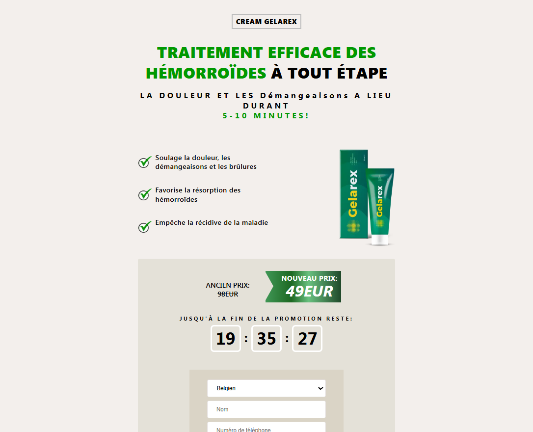 Gelarex product overzicht