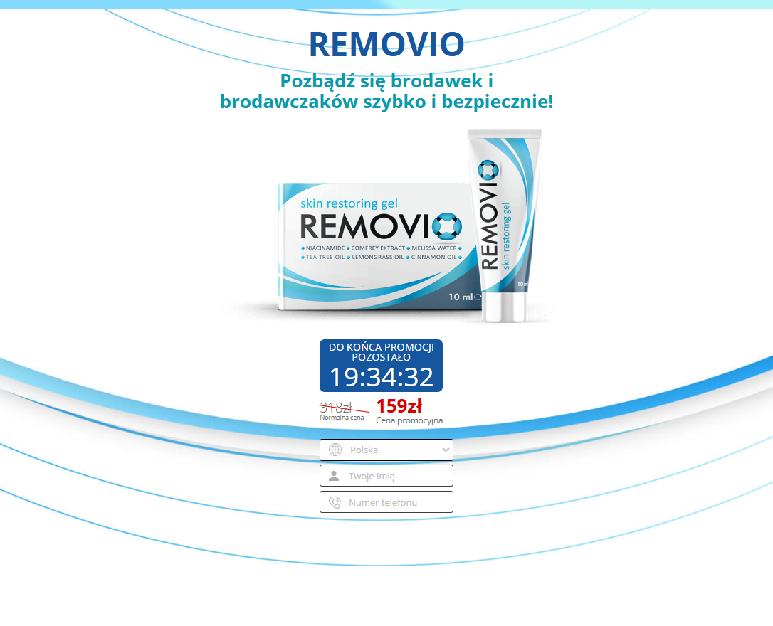 Pierwsza strona produktu Removio