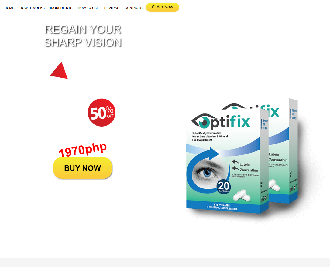 Optifix eye health supplement overview