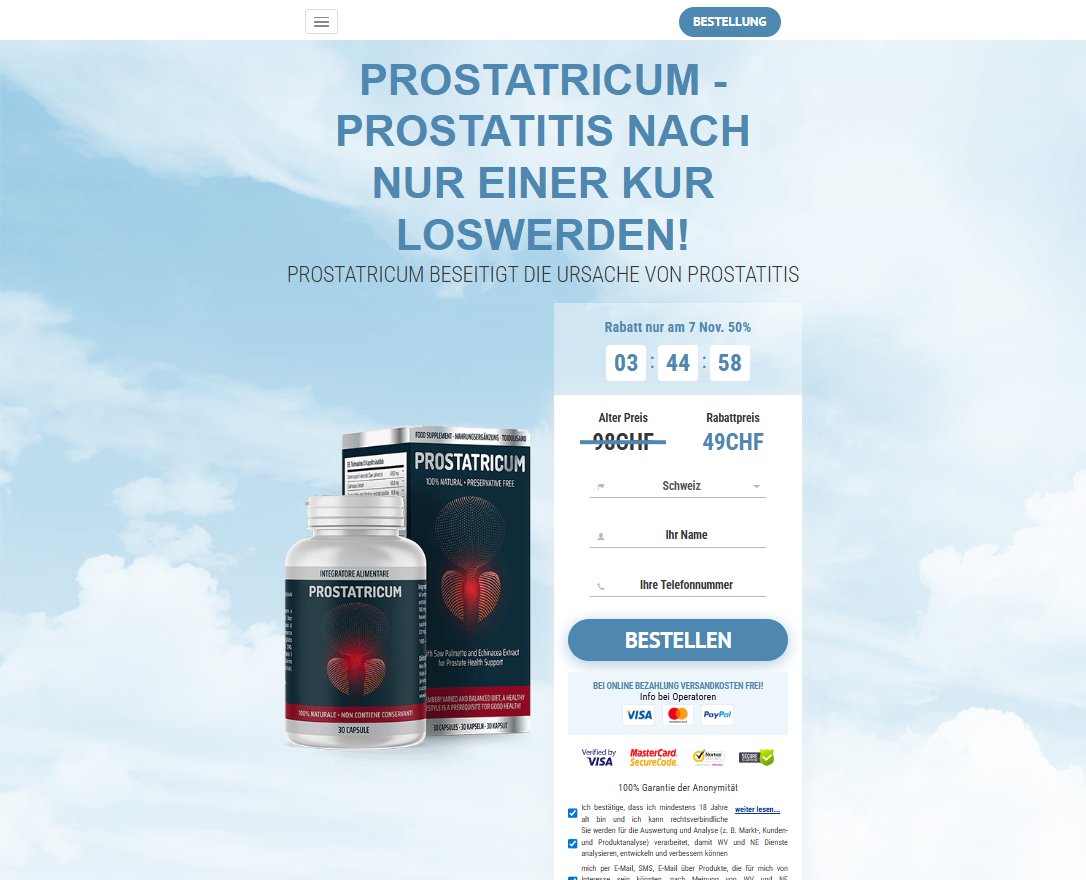 Prostatricum Verpackung