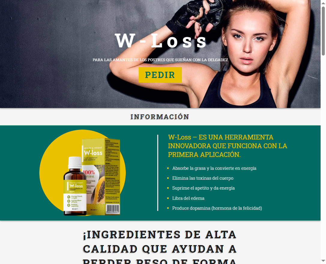 Imagen de producto W-Loss