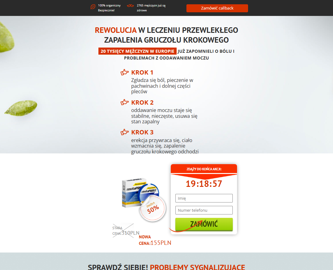 Revitaprost opakowanie