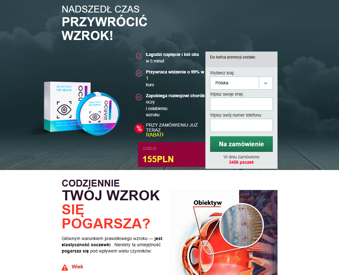 Ocuvit suplement na wzrok