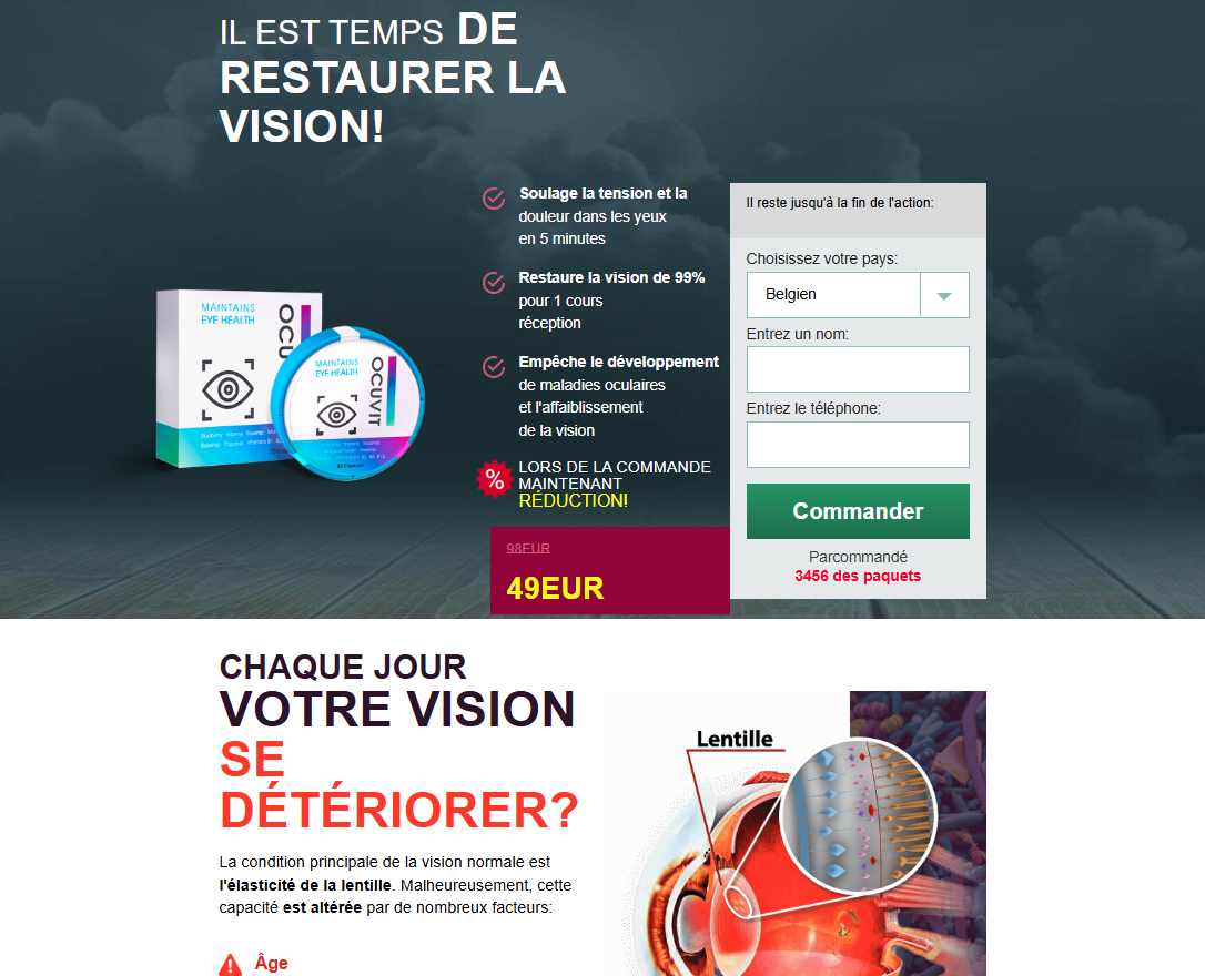 Ocuvit productoverzicht