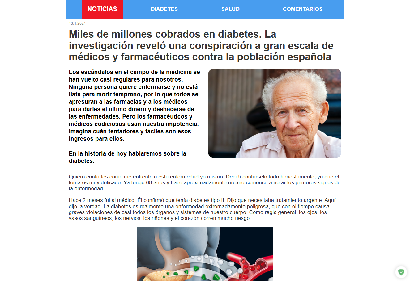 Imagen de componentes de Glyconorm