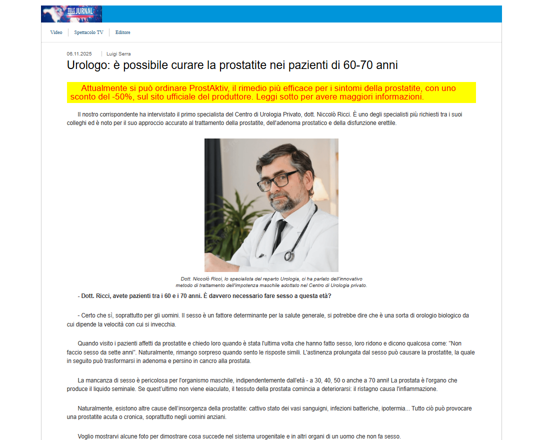 Immagine ProstAktiv primi effetti