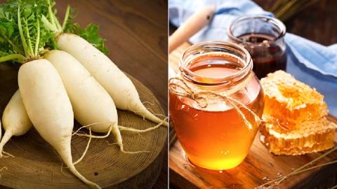 White radish effectively treats cough after only a few days