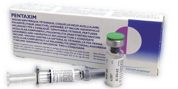 Vacina francesa 5 em 1 (Pentaxim)