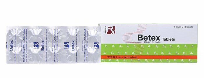 Betex drugs: uses, usage and notes