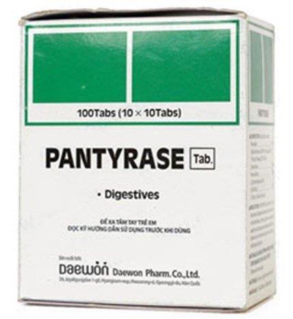 Pantyrase藥物：用途，用法，注意事項