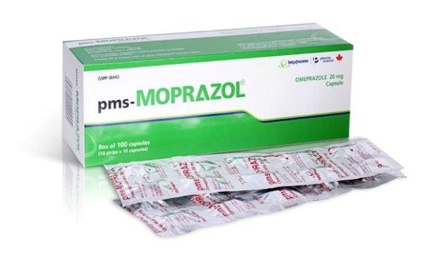 약물 pms-Moprazol(오메프라졸): 사용 방법 및 주의 사항
