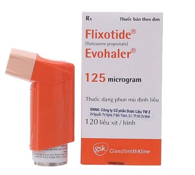 What do you know about Flixotide (fluticasone) asthma and COPD control spray?