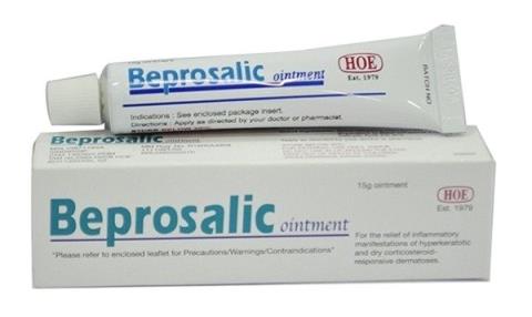 用 Beprosalic 霜治療炎症性皮膚病