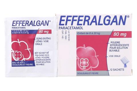 Efferalgan effervescent powder for children: what you need to know