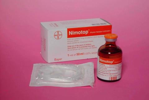 Nimotop(니모디핀)에 대해 알아야 할 사항
