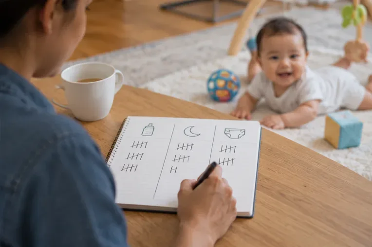 A Low-Stress Way to Track Baby Feeding, Sleep and Diapers Without Logging Every Minute