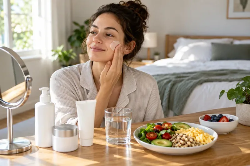 Can Skincare, Sleep, and Nutrition Improve Your Appearance Without Aggressive Treatments?