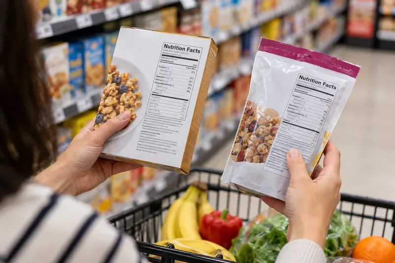 How to Compare Protein, Fiber and Added Sugar Without Falling for Package Claims